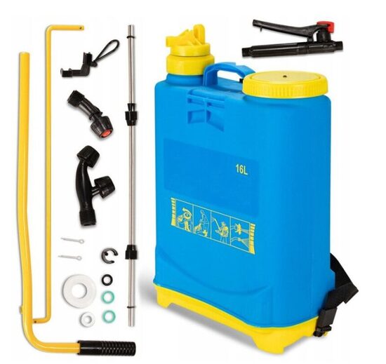 Sodo purkštuvas PowerSpray Pro 16 L, 3 antgaliai